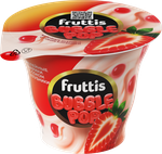 Йогуртный продукт Фруттис Клубника 4,4% с желейными шариками, 180г