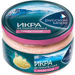 Икра деликатесная "Русское море" с креветкой 165г 1/6 NEW