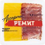 Нарезка Ассорти Чеддер и Шейка вяленая гмс 100 г