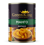 Манго Green King дольки в легком сиропе ж/б 425 мл (сухой вес 230 г), Вьетнам