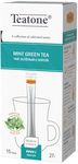 Зеленый чай с мятой, TEATONE, 12*(15шт*1,8г)