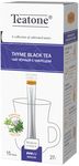 Черный чай с чабрецом, TEATONE, 12*(15шт*1,8г)
