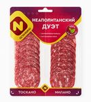 Ассорти с/к Останкино Неаполитанский дуэт нарезка в/у 90 гр.