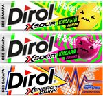 Жевательная резинка Дирол МИКС X SOUR 24х30х13,6г