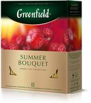 Чайный напиток Greenfield Summer Bouquet, в пакетиках, 2г*100п
