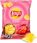 Чипсы Лейз Краб 140г 19Х