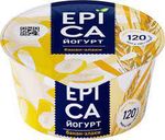 Йогурт EPICA 4,9% Банан и злаки, 130г