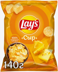 ТОП 100 Чипсы Lays сыр 140г
