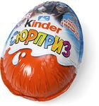 ТОП 100 Шоколадное яйцо Kinder Сюрприз, с игрушкой внутри, Лицензия, 20г