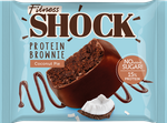 Кондитерское изделие FitnesSHOCK Брауни кокосовый пирог, глазированное 50 гр.