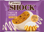 Кондитерское изделие FitnesSHOCK Брауни ромовая баба, глазированное 50 гр.