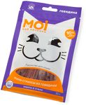 Лакомство для кошек MOI Мини-стрипсы из говядины пл/пак 50г