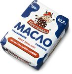 Масло Пестравка Традиционное сливочное 82,5% Фольга 180 г