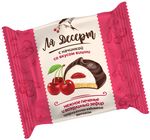 Зефир Ля Десерт глазированный с начинкой со вкусом вишни на печенье 2,0 кг