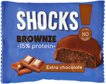 Кондитерское изделие SHOCKS! Печенье глаз. Шоколадный брауни 50 гр