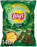 ТОП 100 Чипсы Lays картоф. молодой зел. лук 19*140г