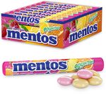 Драже жевательные Mentos Фрукты, 37,5г