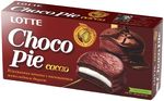 Печенье CHOCO PIE LOTTE какао просл.гл.16*168г