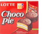 ТОП 100 Печенье CHOCO PIE LOTTE прослоен.глаз. 336г