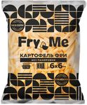 Картофель фри Fry Me Standard F76 без панировки 6х6 мм пакет 2,5 кг