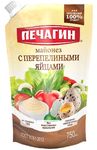 Майонез Печагин с перепелиными яйцами 50 % дой-пак 750 мл (с примоткой )