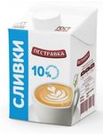 Сливки Пестравка 10% ультрапастеризованные ТБА 0,5л