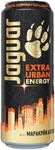 Напиток энергетический Ягуар Экстра Урбан Энерджи со вкусом маракуйи и апельсина 0,44 ж/б*12