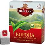 ТОП 100 Чай МАЙСКИЙ КОРОНА РОС.ИМПЕРИИ чер.6*100*2г