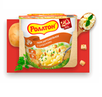 ТОП 100 Пюре картофельное Роллтон с сухариками 40г ТОП 100 Пюре картофельное Роллтон с сухариками 40г