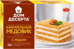 Торт Черемушки Дом Десерта карамельный медовик 350 г.
