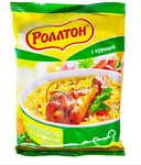 ТОП 100 Лапша Роллтон курица на дом.бульоне 42*60г