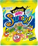 Конфеты ЭССЕН SWEETY, кислый микс, вкус грейпфрут и ананас, вкус лайм и луло, вкус персик и яблоко, Флоупак 180 г