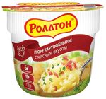 ТОП 100 Пюре картофельное Роллтон с мясным вкусом 40 гр 24 шт ТОП 100 Пюре картофельное Роллтон с мясным вкусом 40 гр 24 шт