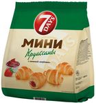 ТОП 100 Круассаны мини 7 DAYS крем клубника 265гр