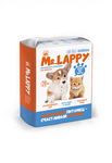 Пелёнки MR. LAPPY впитывающие, одноразовые, с суперабсорбентом для животных 60х40 см 20шт пакет