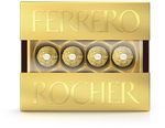 Конфеты Ferrero Rocher, молочный шоколад и лесной орех, 125г