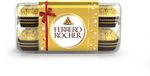 Конфеты Ferrero Rocher, молочный шоколад и лесной орех, 200г
