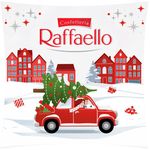 Конфеты в коробке Raffaello с цельным миндальным орехом в кокосовой обсыпке, 240 г