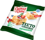 Тесто слоеное Черемушки бездрожжевое 500 г / 16 шт