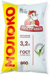 Молоко Пестравка 3,2% фин-пак 800гр 12суток