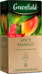 Чай Greenfield Spicy Mango зеленый, в пакетиках, 1,5г*25п