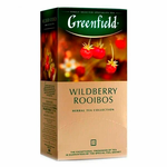 Чай Greenfield Wildberry Rooibus травяной, в пакетиках, 1,5г*25шт