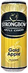 Сидр Strongbow Gold Apple газированный полусухой 4,5% 0,44л