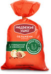 Пельмени Отборные с Говядиной и свининой Медвежье Ушко 0,9 кг